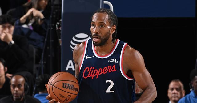 伦纳德连续49场得分20+助快船大胜猛龙